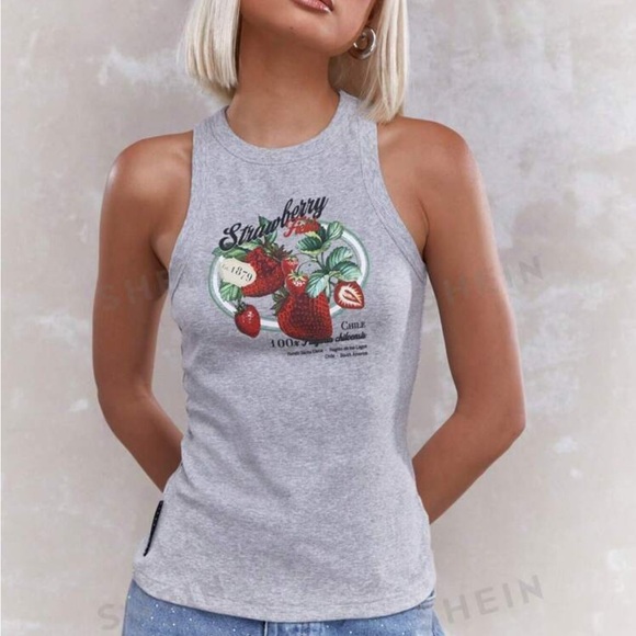 Front Print Tank Top - Picture 1 of 3